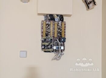Перебрати проводи і оформити в щиток з автоматами