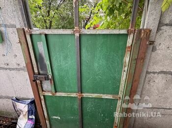 Переробити калитку (зварювальні роботи)