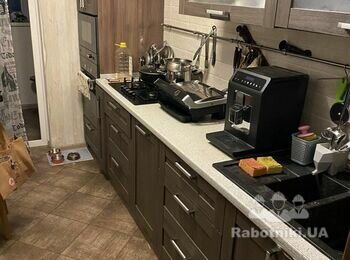 Заміна столешні і врізка варильної поверхні та раковини у кухні
