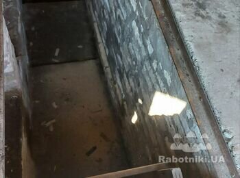 Підлога + яма в гаражі