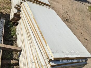 Монтаж сендвіч-панелей стінових 170м2
