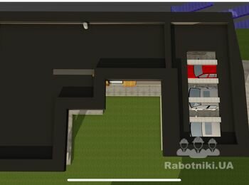 Бетонне перекриття будинку та бані 350м2 (70м3)