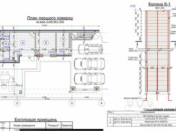 Бетонне перекриття будинку та бані 350м2 (70м3)