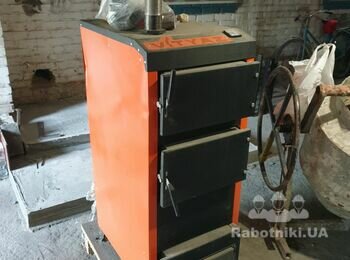 Нужно установить твердотопливный котел 16кв