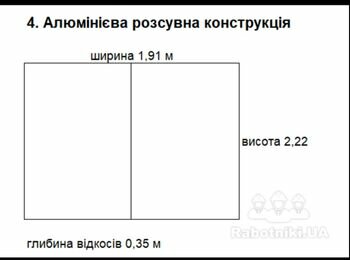 Укоси з гіпсокартонні на алюмініві великі вікна часн будинок (прибл 30