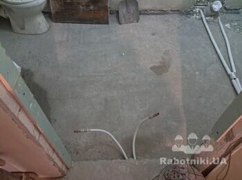 Монтаж водяної теплої підлоги 5 кв.м.