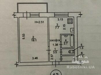 Ремонт санузла під ключ. 4 кв м.
