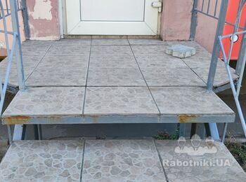 Ремонт ганку та сходів.