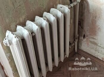 Заміна труби стояка опалення,під'єднання двох радіаторів до стояка