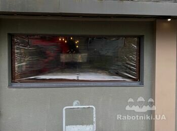 Вставити склопакети, зібрати тамбур 1,5*1,5