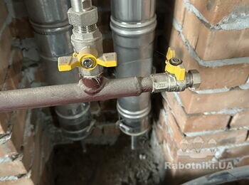 Підняти на 15 см газовий котел