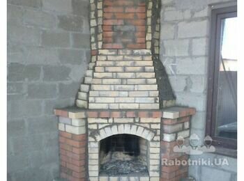 Кладка камина