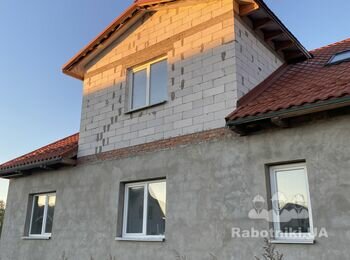 Утепления цоколя ЕППС + армуючий шар 60 кв.м, штукатурка 25 кв. м