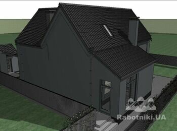 Газоблок, армопояс, крыша