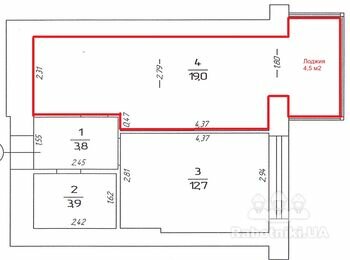 Укладка 23.5 кв. м. плитки на пол в кухне (квартира)