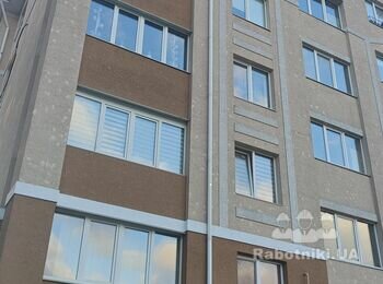 Ремонт фасада.Армировка-короед-покраска с лесов/вышки - 500м2.