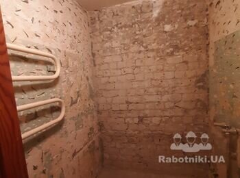 Ванна, туалет під ключ, штукатурка стін