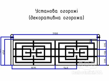 Виготовлення огорожі
