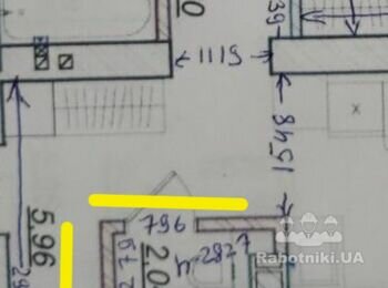 Демонтаж цегляного перестінка з винесенням цегли в бак.