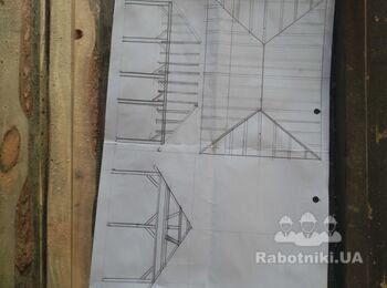 Монтаж фальшбруса, монтаж кровлі