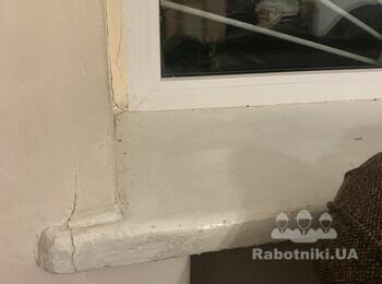 Облицювання плиткою підвіконня