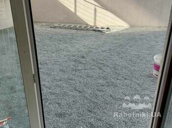 Укладка керамогранита 20 мм на гравий