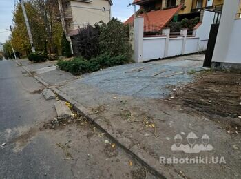 Бетонування заїзду у двір