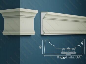 Монтаж фасадного декора
