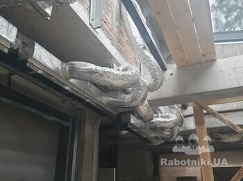 Влаштування з ГКЛ(аквапанелей) на металопрофільний каркас