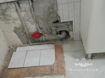 Улаштування піддон з плитки для душевої кабіни