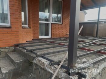 Изготовление террасы