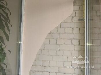 Ремонт вхідної групи під'їзду після заміни двірного блоку