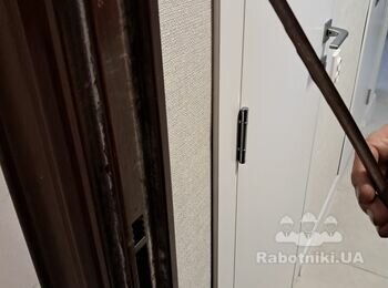 Утепление входной двери