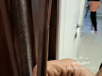 Утепление входной двери