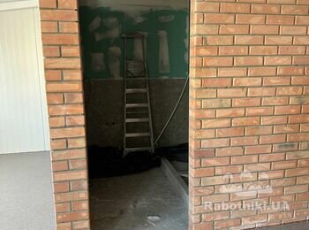 Монтаж 12 межкомнатных алюминиевых дверей