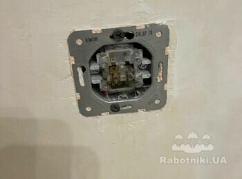 Заміна вимикача + перевірка розеток