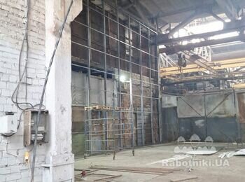 Електомонтажні роботи( влаштування освітлення виробничого цеху)