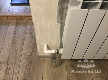 Установка єлектро котла
