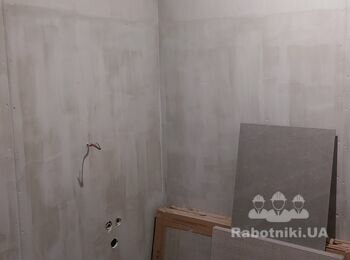 Укладка плитки.