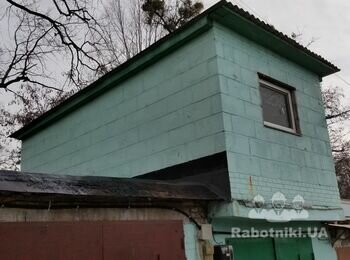 Заменить крышу гаража шифер на профнастил 32м2