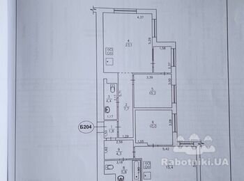 Роботи по розділенню квартири на дві (Киев)
