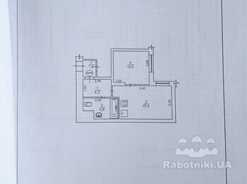 Роботи по розділенню квартири на дві (Киев)