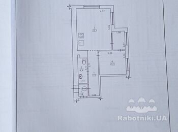 Роботи по розділенню квартири на дві (Киев)