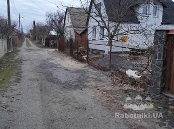 Подшив крыши, водосточка