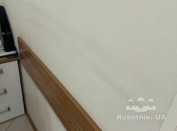 Декоративна штукатурка стін в офісі
