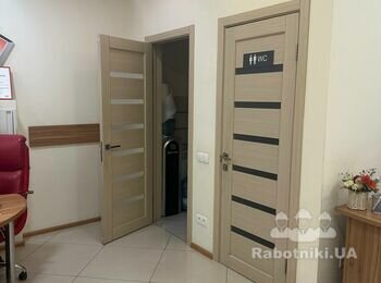 Декоративна штукатурка стін в офісі