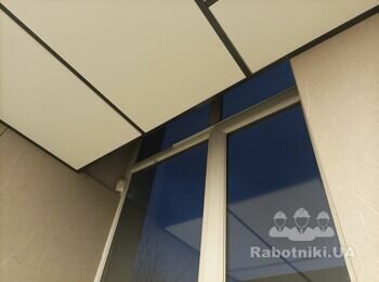 Ремонт подвесного потолка система Армстронг(доделка)