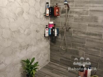 Установка душової перегородки