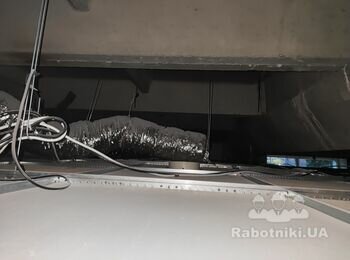 Підключеня воздухопроводів до установок кондиціювання