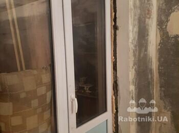 Сделать откос на балконе